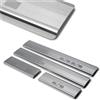 CHROMEMASTER | Battitacco in Acciaio Inox Compatibile con VW T-Roc I 2017+ | Acciaio inossidabile; Protezione Soglia Porta - Accessorio Auto Adesivo - Set da 4 pz pezzi