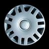 Rixto Kit di 4 copricerchi compatibili con CITROEN C3 / NEMO - diametro 14