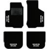 QUEMAR Tappetini Auto per Audi A3 8L, Bordo Antracite, 4 Ricami | 1996-2003 / Kit Tappeti Moquette e Gomma su Misura / Set 2 Anteriori + 2 Posteriori / Ricami e Colori Personalizzati