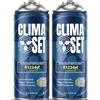 Clima Set ClimaSet Gas aria condizionata auto -Sostituisce il refrigerante gas R1234yf per condizionatore - kit ricarica clima auto - ricarica aria condizionata auto dopo il 2016-2 x bombolette gas da 170 g