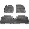 MTM Tappetini Gomma per Toyota Yaris II 10.2005-2011 Design a Vaschetta, su Misura con Bordi Rialzati cod. 3D 5746