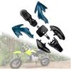 Rynplex Kit corpo carena in plastica adatti a CRF50 XR50, CRF 50 Pit Dirt Motor Trail Bike 50cc 70cc 90cc 110cc 125cc 140 Kit carenatura moto(Dark blue with black)