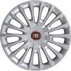 Rixto Kit di 4 copricerchi adattabili - per FIAT BRAVO Dynamic Elegance modello 2007 - diametro 16 - non originali