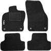 Rebeca Shop Tappetini Auto In Moquette Compatibili Per T-Roc | Set Tappeti Sagomati Anteriori E Posteriori Con Logo Ricamato E 4 Clip Di Fissaggio