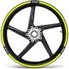 labelbike Adesivi Moto Cerchi Ruote 17 Compatibile con Yamaha