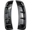 ARMYJY Spoiler laterale per paraurti anteriore, kit di carrozzeria dal design sportivo in carbonio per Mercedes Classe A W177 2018-2022 nero, parte di modifica (effetto carbonio)