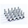 X-Parts 20 bulloni per ruote, con testa conica, filettatura M12 x 1,25, lunghezza filettatura 35 mm