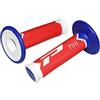 Progrip Rivestimento Maniglia ProProrip off Road 788 Tripla densità Special Edition Bianco/Rosso/Blu 115 mm (Coppia) (Cross-MX)