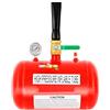 SUONTY Serbatoio portatile per aria compressa 20L 1 MPa, Gonfiatore per pneumatici 5,28 galloni con manometro, Serbatoio per aria compressa 6-8 Bar 3mm acciaio, Gonfiatore portatile per pneumatici 10