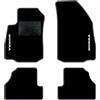 QUEMAR Tappetini Auto compatibili con Opel Mokka e Mokka X 2012-2020/ Kit Tappeti Moquette e Gomma su Misura (Set 2 Anteriori +2 Posteriori)/ Ricami e Colori Personalizzati (Bordo Antracite, 2 Ricami)