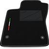 Somer Car Tappetino Auto SOLO LATO GUIDA 1pz compatibile con Fiat Tipo 2016-2025 | 1 tappeto su misura in moquette, bandiera Italia