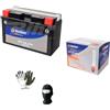 MOTO SPORT MONDO COMPATIBILE CON YAMAHA HW Xenter 150 2012 A 2014 BATTERIA TECNIUM YT7B-BS 12V 6,5 AH BATTERIE 6,5 AMPERE 12 VOLT PRONTA PER L'UTILIZZO SPECIFICA MOTO SCOOTER 150X65X93MM