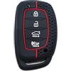 PYPFQUMQGR Copertura Cassa Chiave Automobile Silicone Per Hyundai Per Creta Ix35 Ix45 I10 I30 I40 Per Tucson Per Santa Per Fe Per Rena Per Sonata Per Elantra Guscio Chiave