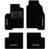 QUEMAR Tappetini Auto per Panda Pandina III, Bordo Perla, 4 Ricami | dal 2012 / anche Hybrid / Kit Tappeti Moquette e Gomma su Misura / Set 2 Anteriori + 2 Post. / Ricami e Colori Personalizzati