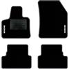 QUEMAR Tappetini Auto compatibili con Peugeot 3008 II anche Hybrid 2016-2023/ Kit Tappeti Moquette e Gomma su Misura (Set 2 Anter.+2 Poster.)/Ricami e Colori Personalizzati (Bordo Antracite, 2 Ricami)