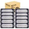 PICAA 10pz Ultra Thin 12LED Luci di Emergenza Ambra Hazard Lampeggiante Luce Stroboscopica Luce Universale per 12-24V Car Truck Trailer Camper Moto Furgone