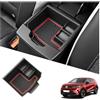 Ruiya Captur 2020-2025 Organizer da Braccioli per Renault Captur Accessori Centrale Portaoggetti Braccioli Contenitore Portaoggetti Compatibile con Renault Captur II Hybrid | E-Tech 2020-2024 2025