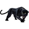 Asudaro Adesivo per Auto Pantera, Asudaro Adesivo Decorativo per Auto Black Panther Animale Decalcomania 3d Adesivo Decorativo per Auto Animale Creativo Leopardo Adesivo Decalcomania in Vinile Trim
