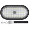 Generic Luci interne per auto,Luci interne per tetto a soffitto per auto, Illuminazione ambientale per auto ricaricabile tramite USB con 6 colori, Luci posteriori per ciclismo, luce notturna a LED per interni
