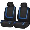 GTFRFD Auto Set Coprisedili per Peugeot 208 e208 GT GT Line 2020-2023 Protezione del Sedile Impermeabile in Pelle PU a 2 Posti,D