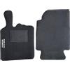 Auto Accessori Lupex | Set 2 pezzi Tappetini Auto Compatibili con Smart Fortwo 1 Serie W450 (1998-2007) | Coppia Anteriore Sagomata in Moquette con Ricamo Lato Guida | Fondo Antiscivolo
