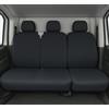 Auto Accessori Lupex LS31 Coprisedili Auto Universali per Furgoni e Camion 3 Posti, tessuto in Policotone, colore Nero, Anteriori 2+1, Compatibile Con bracciolo