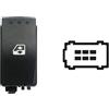 PROPOSTEONLINE Interruttore Alzacristalli realizzato per RENAULT TRAFIC dal 2001 al 2006 anteriore Destro Pulsante 6 PIN 8200057321