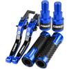 GAYANHU Kit leva di ricambio Moto Leva Di Frizione Del Freno Manubrio Impugnatura Estremità Per YAMAHA TDM900 TDM 900 2004-2010 2011 2012 2013 2014 Tutti Gli Anni(Blue)
