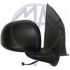 KREMER MAX MFT127-R Specchietto retrovisore esterno convesso per regolazione elettrica specchio con sensore temperatura Dx Compatibilità con FIAT Panda Hatchback 312, 319