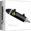 MOTOTOPGUN arrow 52509AKN scarico omologato thunder alluminio nero fondello carby compatibile con malaguti xsm 125 4t 2019 2020 mototopgun
