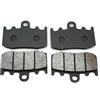 BXBDEKQGL Kit Pastiglie Freno Anteriori Posteriori Moto Per BMW R1200GS R1200CL 2004 K1200S 2005 2006 2007 2008 R 1200 GS 2004-2012 Adv Pastiglie Freni(2 Pair Front)