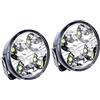 Generic Luci Diurne Fendinebbia Impermeabili 12v Drl Led E4 7cm Tondi Universali Auto Moto Fuoristrada Camion