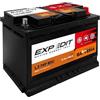 La Casa della Batteria Batteria Auto Expedit Moving Energy Tech Batteria 12v Batteria Auto 74Ah 680A L3 74P DX Dimensioni 27.8×17.5×19 cm Senza Manutenzione Pronta all'Uso Made in Italy