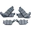 Gfsdjalkj Per Honda Hornet 600 CB600F 1998-2006 / s 00-06 CB600F2 2000-2004 CB600 CB F F2 Set kit set di dischi del freno posteriore anteriore Pastiglie dei freni (Color : Whole Set)