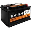 La Casa della Batteria Batteria Auto Expedit Moving Energy Tech Batteria 12v Batteria Auto 100Ah 920A PRO+50% POTENZA L5 100P DX 35.3×17.5×19 cm Senza Manutenzione Pronta all'Uso Made in Italy