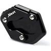 LUTFI Cavalletto Poggiapiedi Estensione Accessori Moto Cavalletto Piede Cavalletto Laterale Estensione Ingranditore Pad Staffa Per Yam&aha XMAX 300 X-MAX 125 250 400 XMAX300
