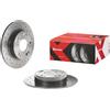 Brembo Xtra 08.A147.1X - Disco Freno Forato Posteriore, Set di 2