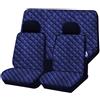 Generico Coprisedili Panda 4X4 dal 1986 al 2003 fodere auto su misura in tessuto Imbottito e Trapuntato 141-141A set copri sedile 750 4x4 1000 Country Club Young - AK1319A