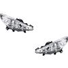 Johns Fari alogeni anteriori per Peugeot 207 02/06- H1 H7 Set sinistra destra