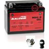MOTO SPORT MONDO COMPATIBILE CON PIAGGIO NRG MC3 DT Air 50 dal 2001 al 2002 BATTERIA IN GEL MALOSSI MB4L-B GIA' PRONTA ALL'USO ATTIVA SENZA MANUTENZIONE BATTERIE 4,2 AH AMPERE 12 VOLT