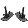 XEBRAD For Porsche, for MACAN, 95B 2014 2015 2016 2017 2018 2019 Paraurti anteriore auto Ugello lavafari con tappo di copertura Sinistro Destro Spray per la pulizia dei fari(SET)