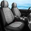 Jooexel Coprisedili universali per Audi A1 A1 S-Line A1 Sportback A1 S A2 A3 S-Line A3 8P 8V A3 Sportback Set di coprisedili in nappa di alta qualità
