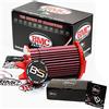 B&S Kit Filtro Aria Sportivo Aspirazione Rigenerabile Lavabile FB396/08 con Profumatore Interni