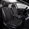 ICOBES Set Completo Di Coprisedili Per Auto In Lino per Kia Sportage 2018-2023, Set Coprisedili Anteriori e Posteriori con 5 copripoggiatesta, Accessori Interni,A/BLACK