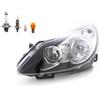 Johns Faro alogeno adatto per Opel Corsa D 07/2006-12/2010 Lampadina sinistra