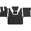 PRESTIGE LINE Tappetini per Camion per DAF XF 106 dal 2013 con cambio automatico Nero Realizzato in ecopelle - Accessori interni Camion - Accessori in schiuma comfort