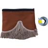 KRAM-TRUCK KramTruck - Tenda parasole per camion con nappe, parasole per tutti i camion (bronzo, nappe marrone chiaro)