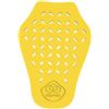 KIXZSAZ Inserto paraschiena per moto con assorbimento degli urti, flessibile e leggero, per motociclisti adulti unisex durante i viaggi. Paraschiena per moto, uomo, donna, unisex, adulto. , Giallo , L