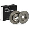 RIDEX 82B0050 2x Disco freno Anteriore senza viti/bulloni Compatibilità con CITROËN C1 PM, PN