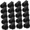 SOLUSTRE Portalampada Auto W5w 20 Pezzi in Plastico Nero, Base Lampadina Rotonda Presa Sicura e Installazione Semplice per Cruscotto e Quadro Strumenti